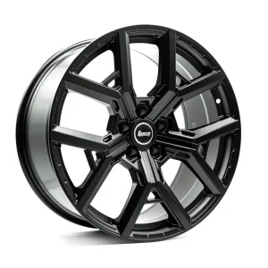OE+ – RA – Black – 20″x9.5″ 32mm – All weather Wheels – RA20095325130MB